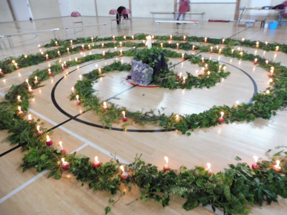Advent spiral