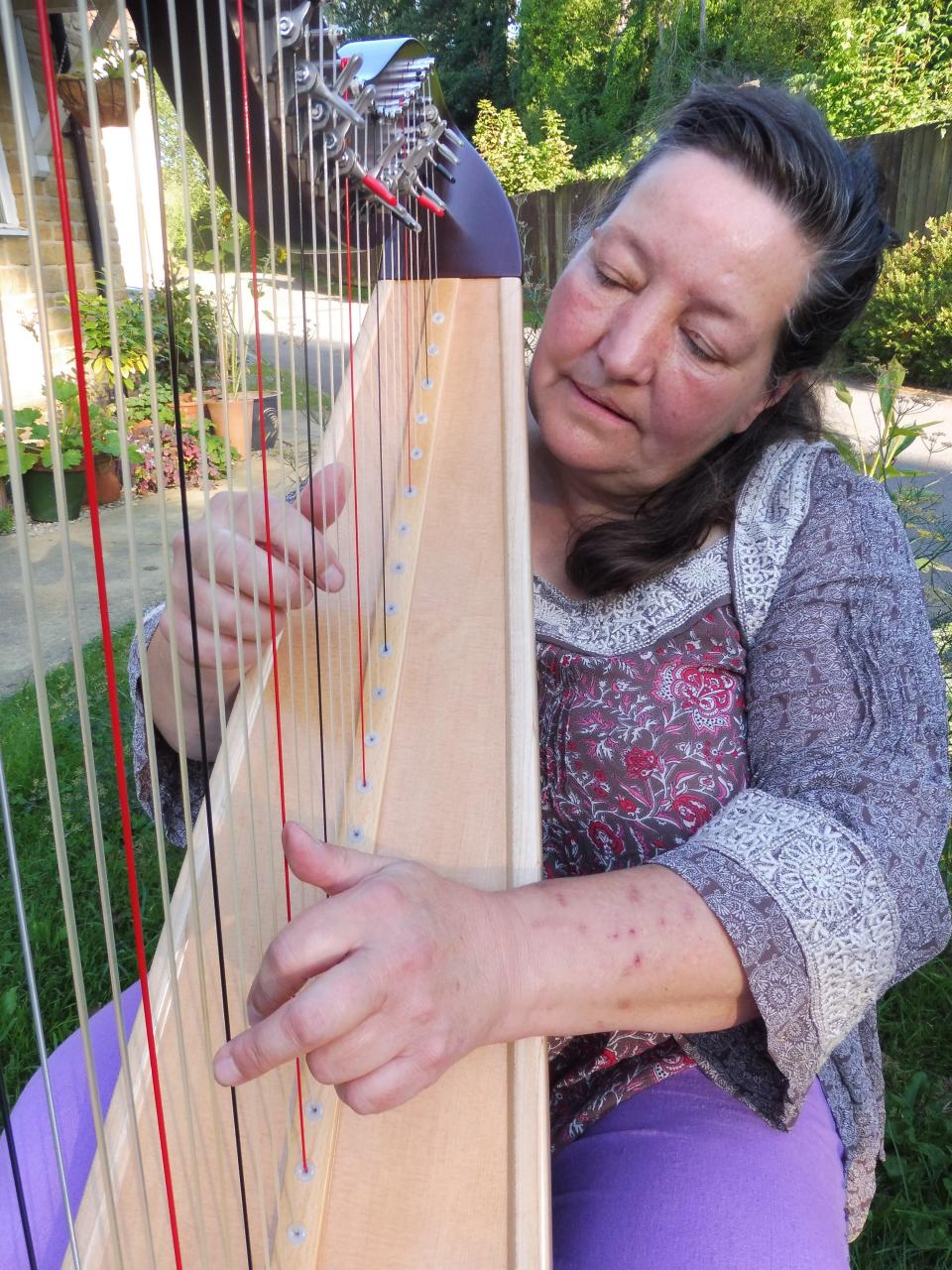 Fran playing