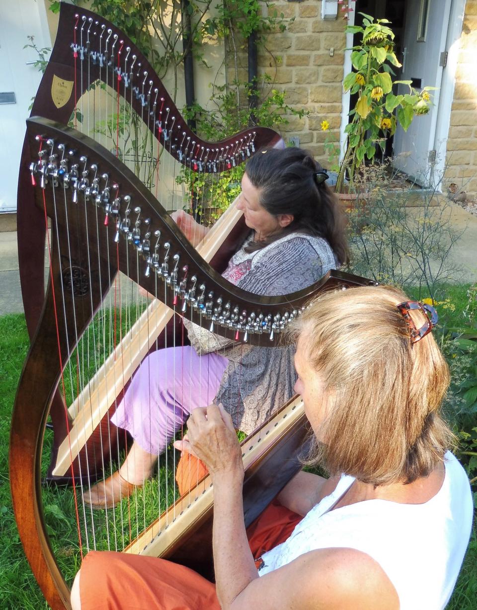 Fran playing